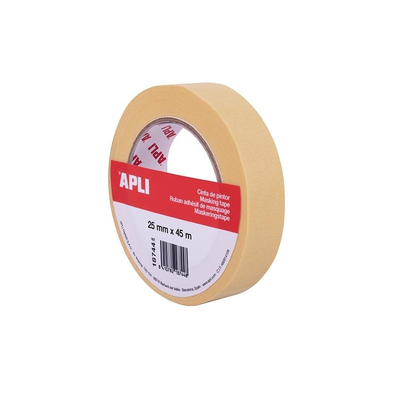 Cinta pintor Apli - 25 mm x 45 m
