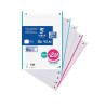 Recambio Oxford - A4 - 5x5 - 90 g - 100 hojas + 20 gratis - Colores pastel