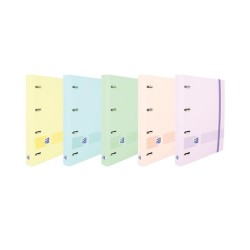 Carpeta de anillas Oxford Live&Go - 4 anillas x 25 mm - A4+ - Color surtidos pastel