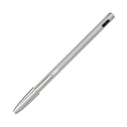 Bolígrafo Bic Cristal Metal Renew - Punta 1 mm - Color negro - Incluye 2 recambios