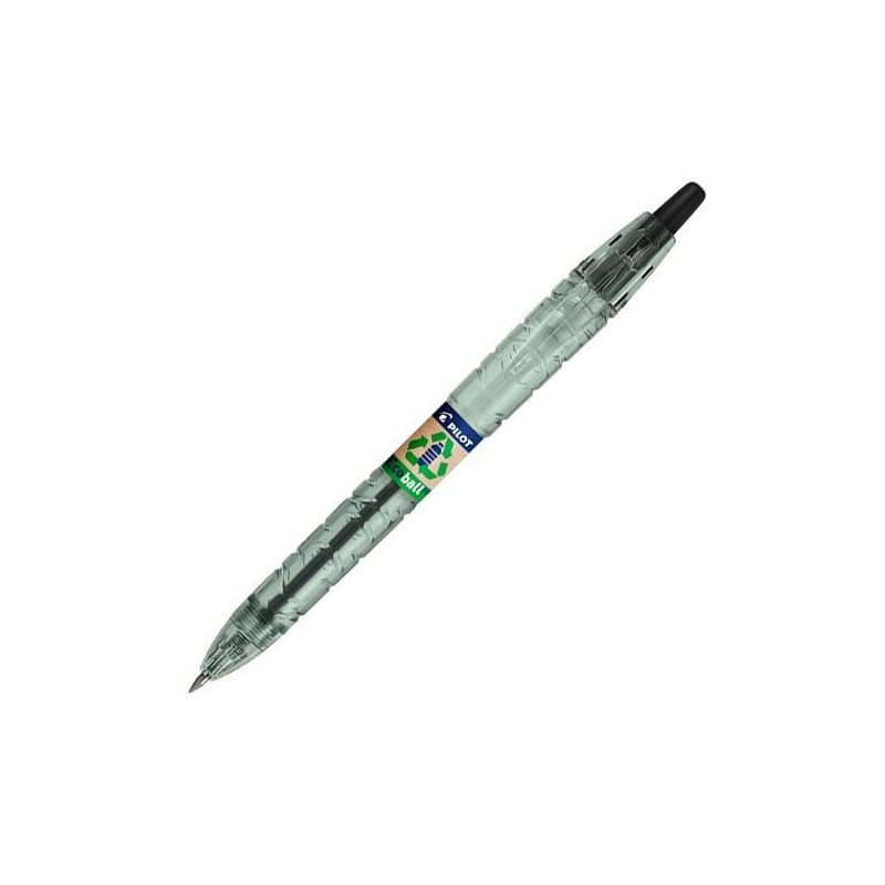 Bolígrafo Pilot Ecoball - Trazo 0,4 mm - Color negro