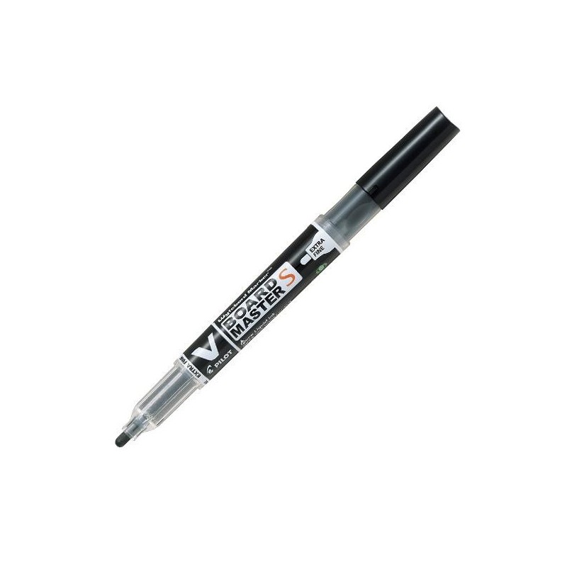 Marcador pizarra Pilot V Board S - Punta cónica - Trazo 1,3 mm - Color negro Marcador pizarra Pilot V Board S - Punta cónica - Trazo 1,3 mm - Color negro