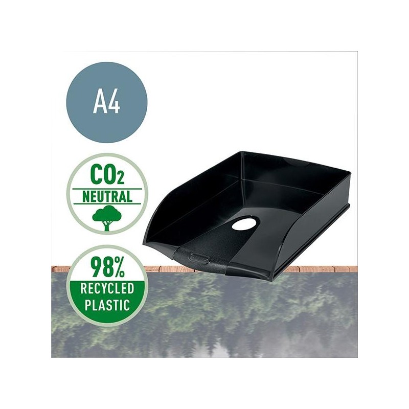 Bandeja portadocumentos Leitz Recycle vertical negro
