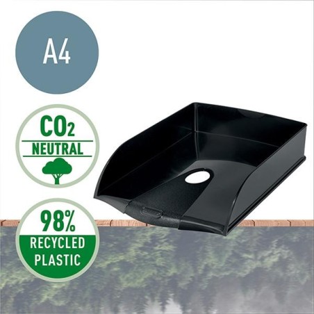 Bandeja portadocumentos Leitz Recycle vertical negro