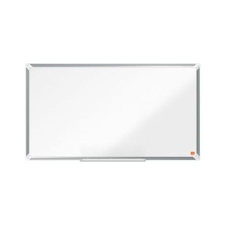 Pizarra Nobo Premium Plus - Panorámica - Acero lacado - Magnética - 89 x 50 cm - Color blanco