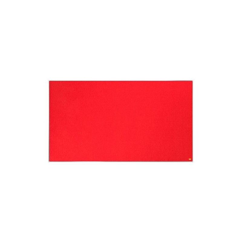 Tablero Nobo - Tapizado - Panorámico - 122 x 69 cm - Color rojo