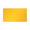 Tablero Nobo - Tapizado - Panorámico - 122 x 69 cm - Color amarillo