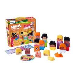 Family Diversity Blocks Miniland - +3 años - 33 piezas