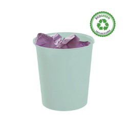 Papelera Archivo 2000 - Plástico - 18 L - Color verde pastel