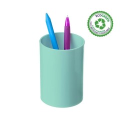 Portalápices Archivo 2000 Ecológico Plástico reciclado - 75 mm x 10,5 cm - Color verde pastel
