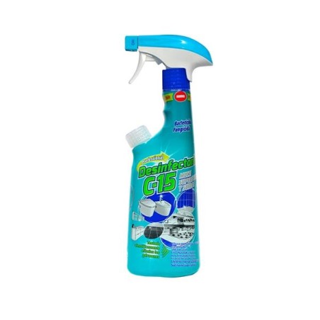Desinfectante multisuperficies y suelos Concentralia C-15 -450 ml