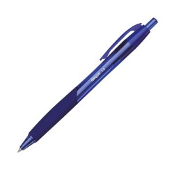 Roller retráctil Dequa - Punta 1 mm - Color azul