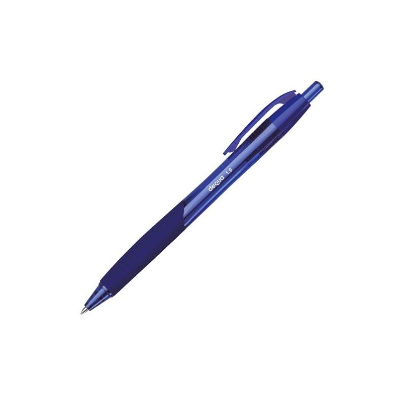 Roller retráctil Dequa - Punta 1 mm - Color azul