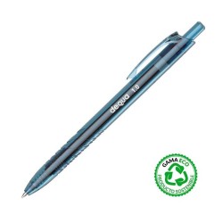 Roller retráctil Eco Dequa - Punta 1 mm - Color azul