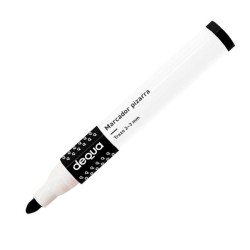 Marcador pizarra Dequa - Trazo 2- 3 mm - Color negro