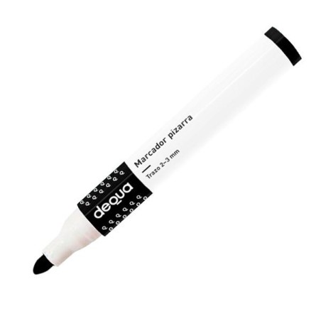 Marcador pizarra Dequa - Trazo 2- 3 mm - Color negro
