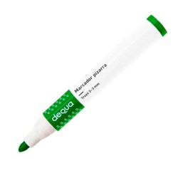 Marcador pizarra Dequa - Trazo 2 - 3 mm - Color verde
