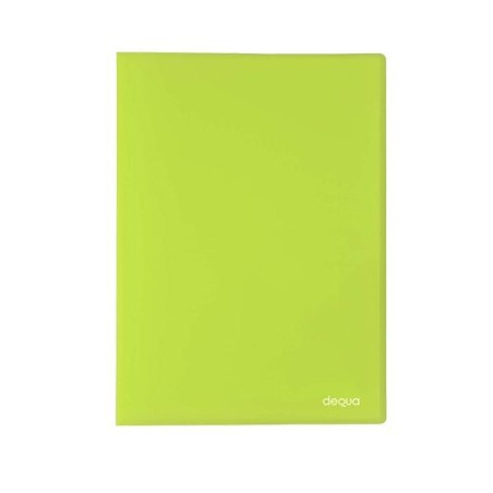 Carpeta 30 fundas Dequa PP A4 verde