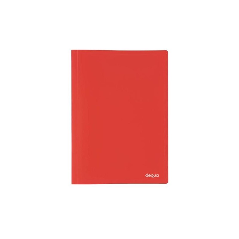 Carpeta 30 fundas Dequa PP A4 rojo Carpeta 30 fundas Dequa PP A4 rojo