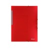 Carpeta de gomas y 3 solapas Dequa A4 rojo