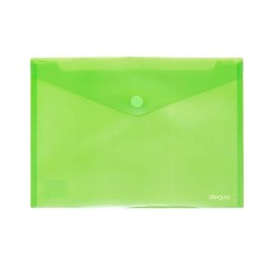 Sobre con broche Dequa PP Folio verde