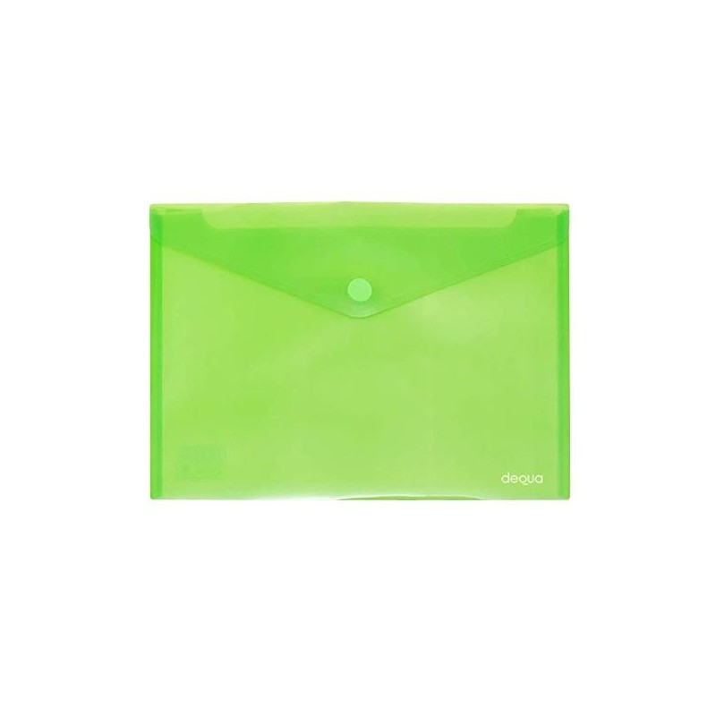Sobre con broche Dequa PP Folio verde Sobre con broche Dequa PP Folio verde