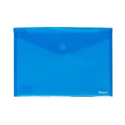 Sobre con broche Dequa PP Folio azul