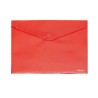 Sobre con broche Dequa PP Folio rojo