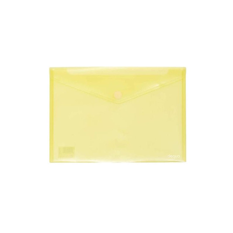 Sobre con broche Dequa PP Folio amarillo Sobre con broche Dequa PP Folio amarillo