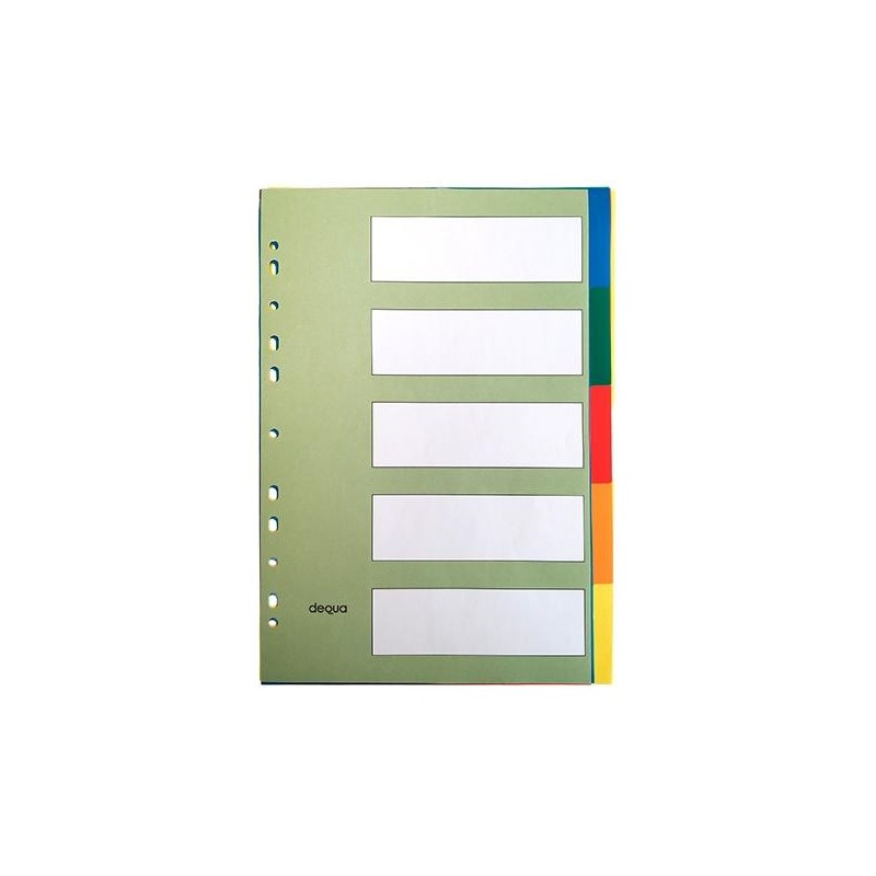 Separadores 5 posiciones Dequa - Multitaladro - PP - Folio