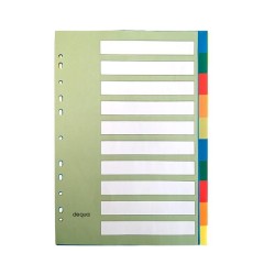Separadores Dequa 10 posiciones - Multitaladro - PP - Folio