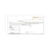 Talonario recibos alquiler Loan - 1/3 folio - Duplicado - 50 x 2 hojas