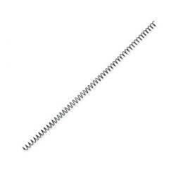 Espiral metálica Yosan - 64 perforaciones - 8 mm - Color negro - Caja 100 ud