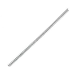 Espiral metálica Yosan - 64 perforaciones - 10 mm - Color negro - Caja 100 ud