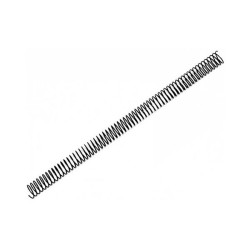 Espiral metálica Yosan - 64 perforaciones - 22 mm - Color negro - Caja 100 ud