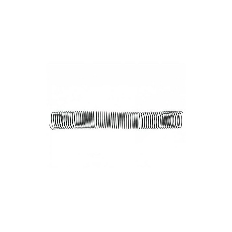 Espiral metálica Yosan - 64 perforaciones - 36 mm - Color negro - Caja 25 ud Espiral metálica Yosan - 64 perforaciones - 36 mm - Color negro - Caja 25 ud