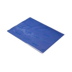 Hoja de papel seda Sadipal - 50 x 75 cm - Color azul fuerte (PACK INDIVISIBLE DE 26 UNIDADES)