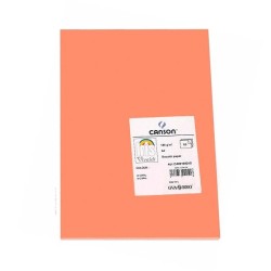 Cartulina Canson Iris - A3 - 185 g - Color coral (PACK INDIVISIBLE DE 50 UNIDADES)