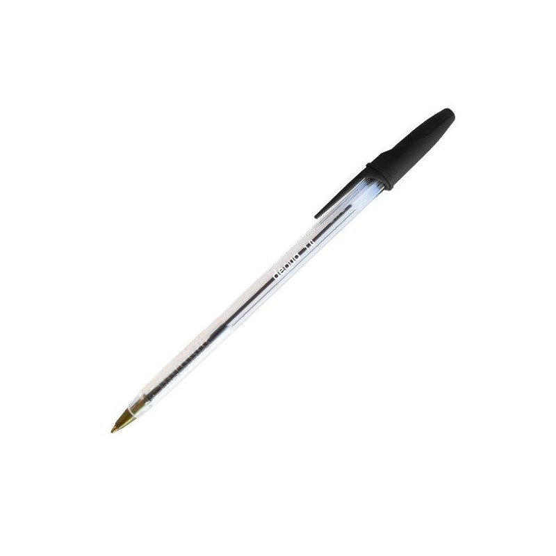Bolígrafo Dequa - Punta 1 mm - Color negro Bolígrafo Dequa - Punta 1 mm - Color negro