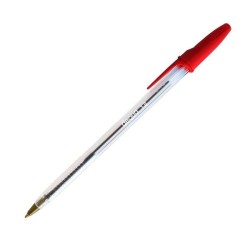 Bolígrafo Dequa - Punta 1 mm - Color rojo