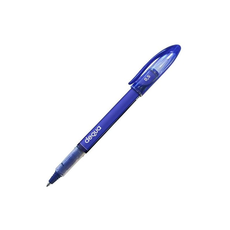Roller Dequa - Punta 0,5 mm - Color azul Roller Dequa - Punta 0,5 mm - Color azul