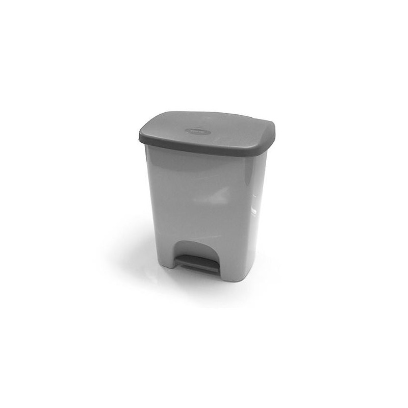 Papelera Curver Pedal Bin - Plástico - 25 l - Color gris Papelera Curver Pedal Bin - Plástico - 25 l - Color gris