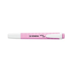 Marcador fluorescente Stabilo Swing Cool Pastel - Punta biselada - Trazo 1 - 4 mm - Color fucsia helado