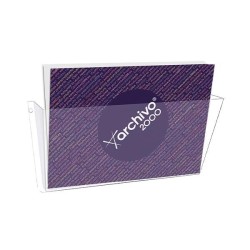 Expositor pared Archivo 2000 - Perfororado - Poliestireno - Horizontal - A4