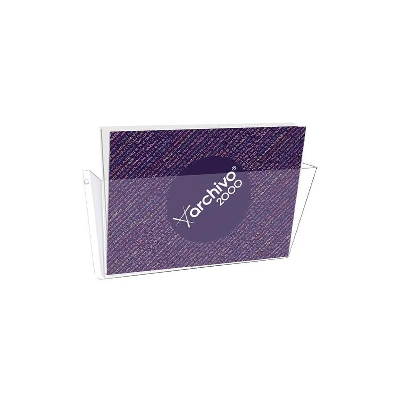 Expositor pared Archivo 2000 - Perfororado - Poliestireno - Horizontal - A4 Expositor pared Archivo 2000 - Perfororado - Poliestireno - Horizontal - A4
