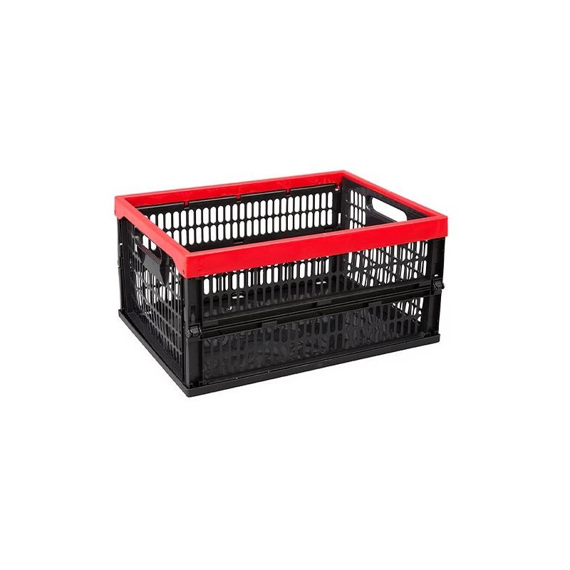 Caja de almacenaje Curver - Plegable - 47 x 34 x 24 cm - Color negro