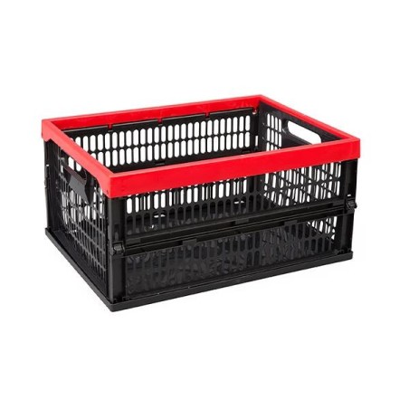 Caja de almacenaje Curver - Plegable - 47 x 34 x 24 cm - Color negro
