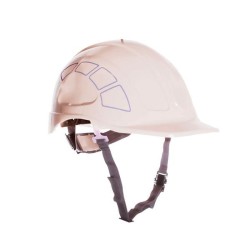 Casco de protección - ABS - Color blanco