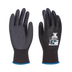 Guantes Microfoam - Color negro - Talla 7