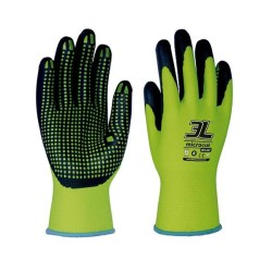 Guantes Microcut - Talla 7 - Color verde